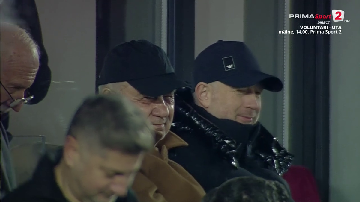 FOTO Edi Iordănescu după golul lui Albion Rrahmani în Rapid - Hermannstadt