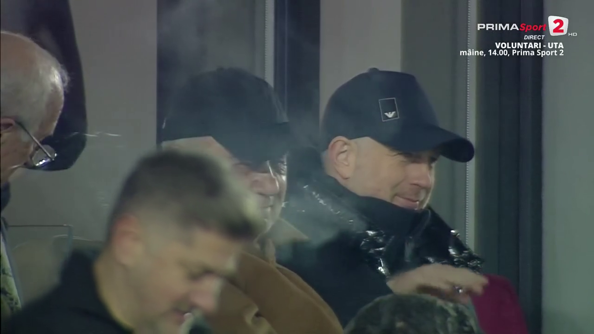 FOTO Edi Iordănescu după golul lui Albion Rrahmani în Rapid - Hermannstadt