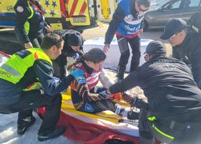 Schioarea Ania Monica Caill a ajuns la spital plină de sânge după ultimul antrenament » Prima reacție a sportivei