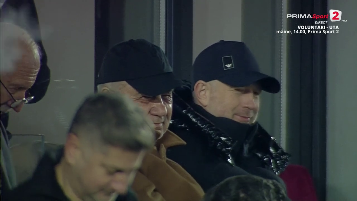 FOTO Edi Iordănescu după golul lui Albion Rrahmani în Rapid - Hermannstadt