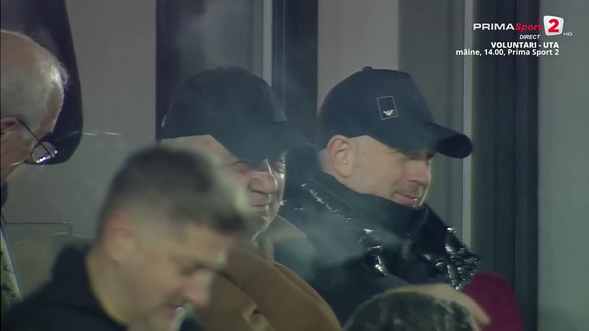 FOTO Edi Iordănescu după golul lui Albion Rrahmani în Rapid - Hermannstadt