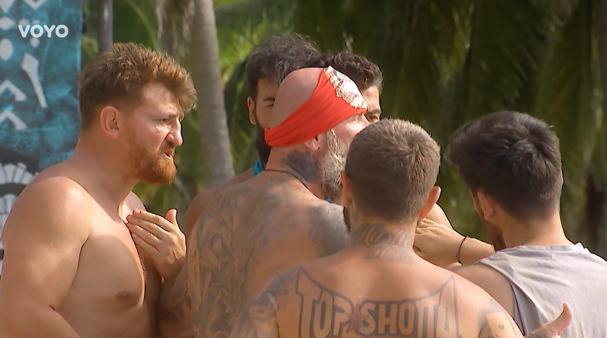 Moroșanu și Zmărăndescu, aproape de bătaie la Survivor All Stars! Scene incredibile: „Să-i dau un cap în gură?” » De unde a pornit totul: „Îmi pare rău că nu l-am lăsat să te bată!”