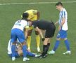 Papp a comis un fault violent, dar s-a ales doar cu „galben” » Victima s-a încăpățânat să continue, apoi a deschis scorul!