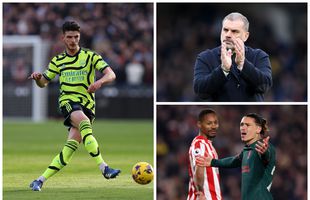 Depășește Liverpool „complexul”, ce va alege Postecoglou, „livrează” Rice din nou? » 6 aspecte de urmărit în etapa 25 din Premier League