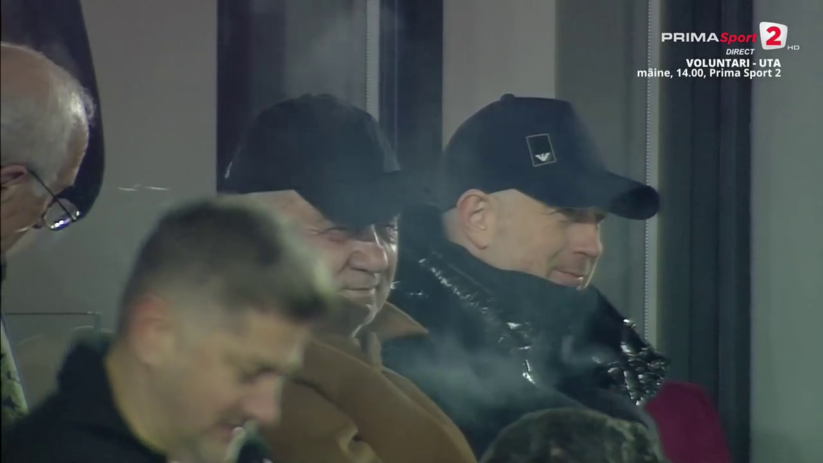 FOTO Edi Iordănescu după golul lui Albion Rrahmani în Rapid - Hermannstadt