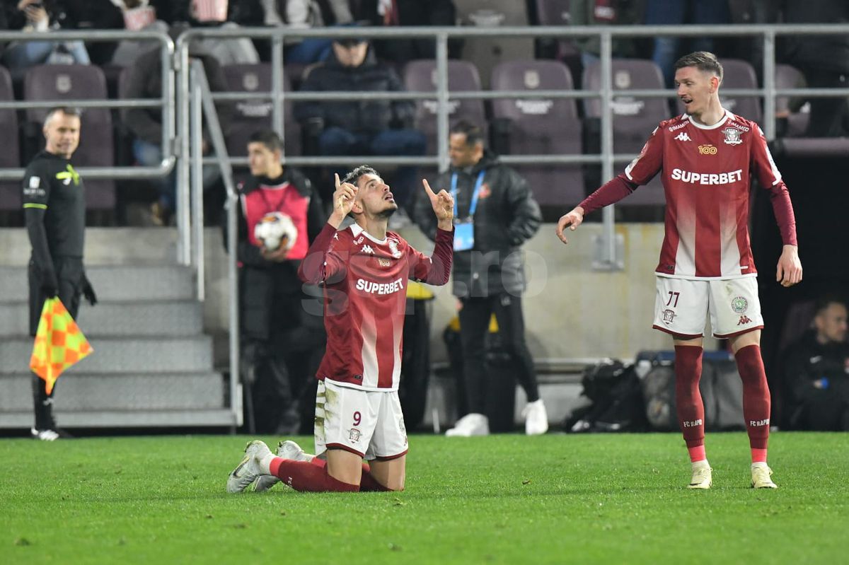 Mircea Lucescu a fost la Rapid - Hermannstadt și la final a transmis: „Au exagerat în prima repriză” + Laude pentru Dan Șucu