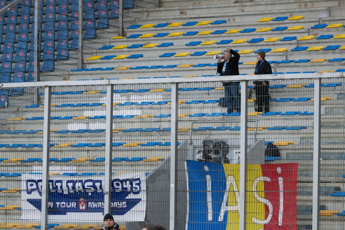 Impresionant! Un puști de 14 ani și tatăl său au venit special cu trenul de la Iași pentru meciul cu Petrolul: „Cum e să fii suporter...”