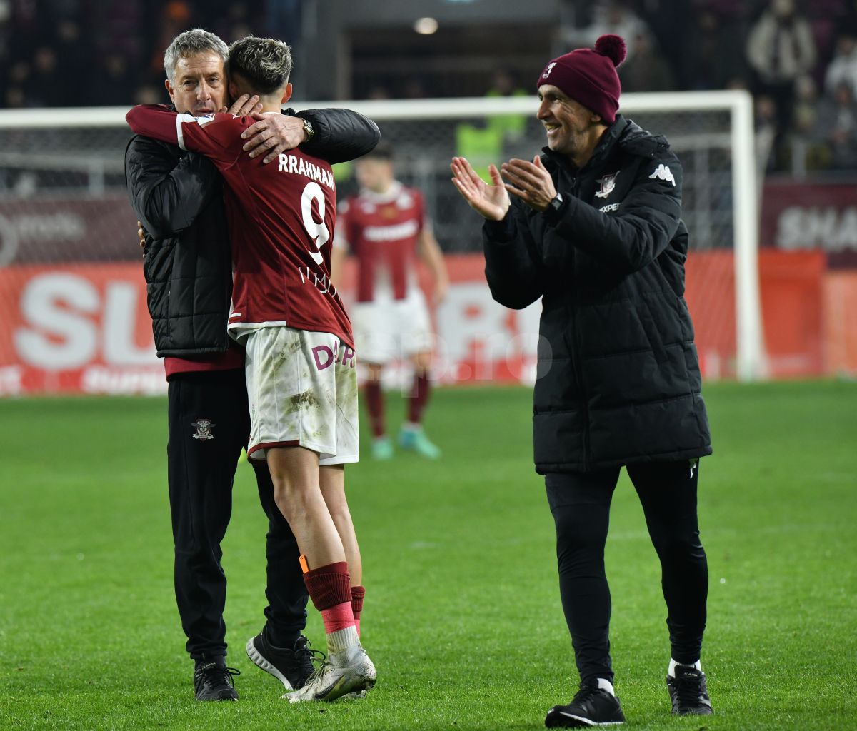 Mircea Lucescu a fost la Rapid - Hermannstadt și la final a transmis: „Au exagerat în prima repriză” + Laude pentru Dan Șucu