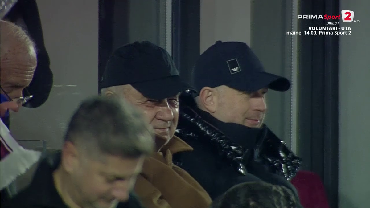 FOTO Edi Iordănescu după golul lui Albion Rrahmani în Rapid - Hermannstadt