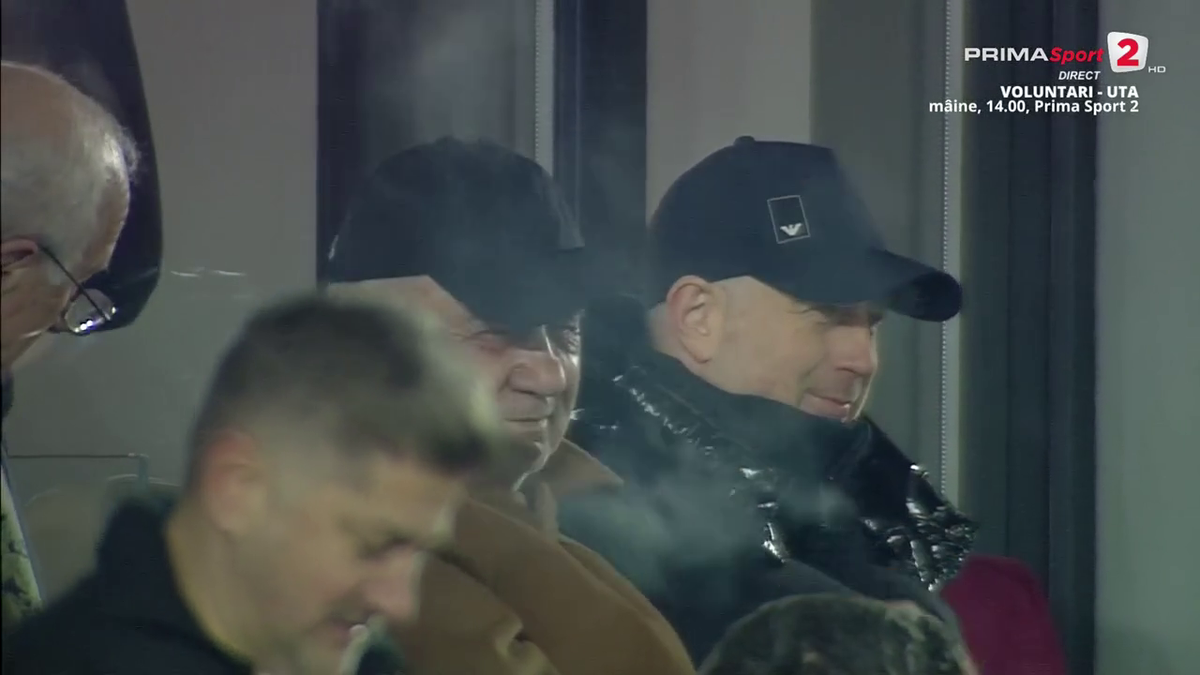 FOTO Edi Iordănescu după golul lui Albion Rrahmani în Rapid - Hermannstadt