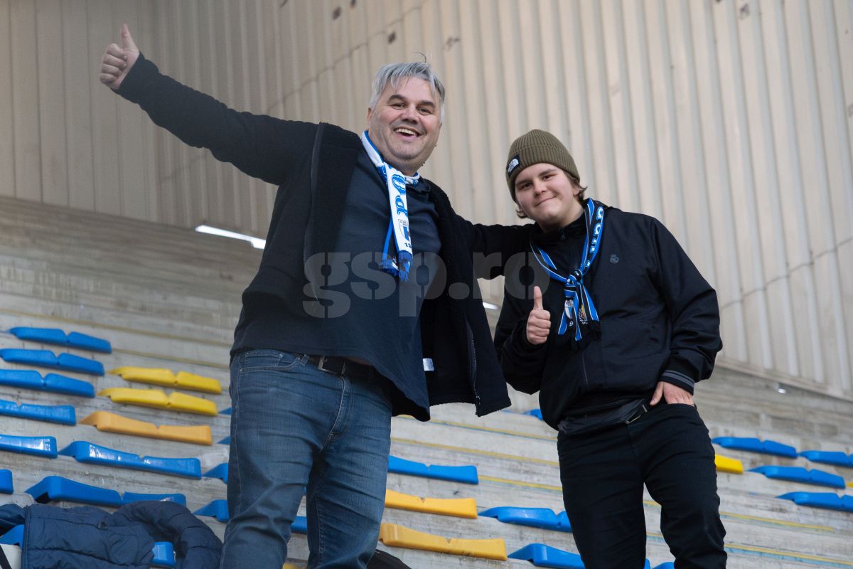 Impresionant! Un puști de 14 ani și tatăl său au venit special cu trenul de la Iași pentru meciul cu Petrolul: „Cum e să fii suporter...”