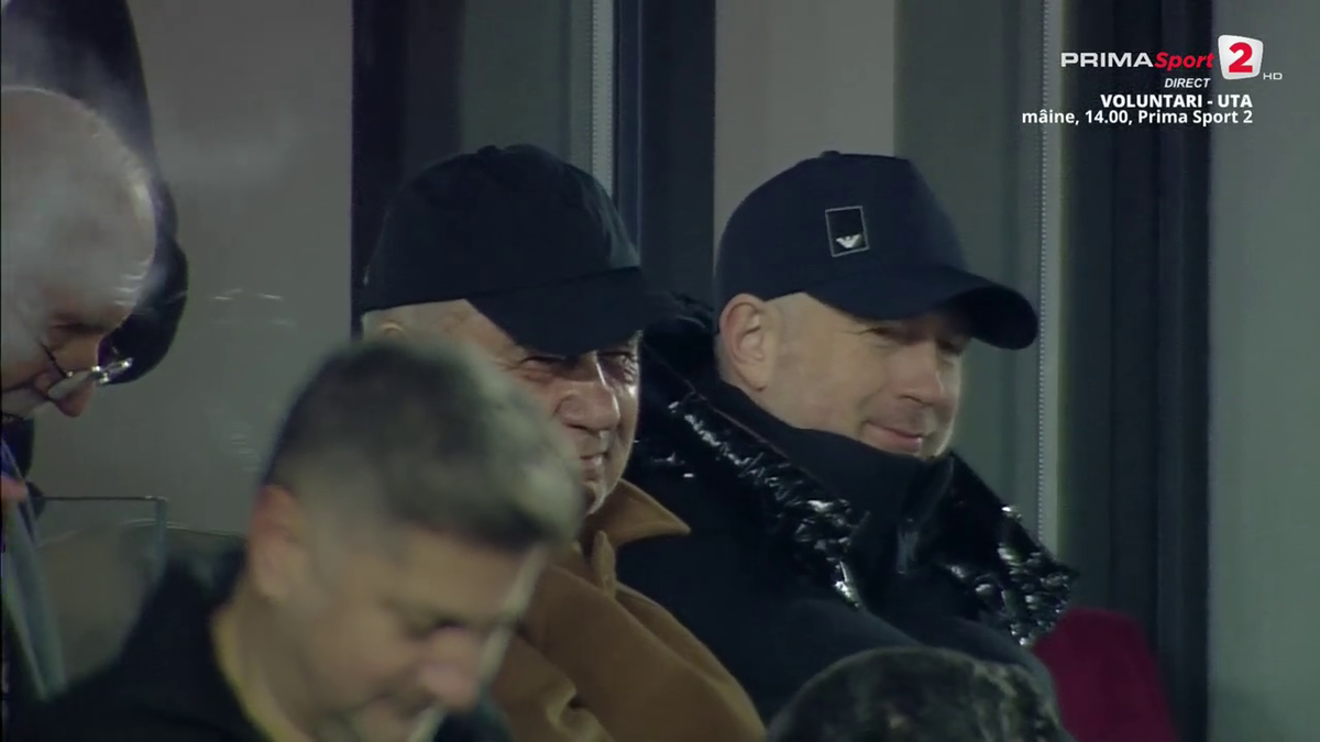 FOTO Edi Iordănescu după golul lui Albion Rrahmani în Rapid - Hermannstadt