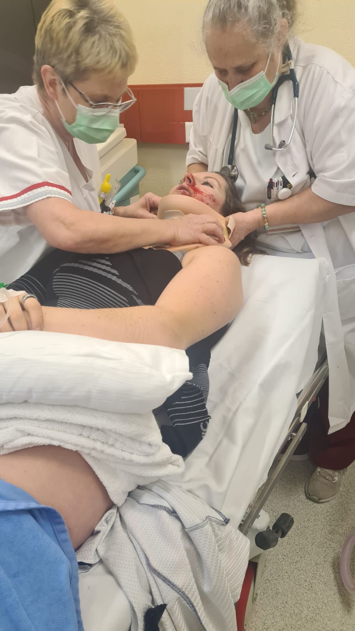 Schioarea Ania Monica Caill a ajuns la spital plină de sânge după ultimul antrenament » Prima reacție a sportivei