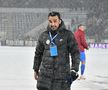 Charalambous în Gloria Buzău - FCSB, disputat pe ninsoare, foto: Cristi Preda / GSP // 16.02.2025