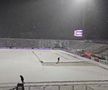 Imagini cu zăpada de la Buzău, înaintea meciului Gloria - FCSB / FOTO: Eduard Apostol (GSP.ro)
