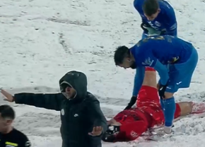 Probleme pentru FCSB la Buzău! Un titular a ieșit accidentat
