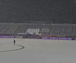 Imagini cu zăpada de la Buzău, înaintea meciului Gloria - FCSB / FOTO: Eduard Apostol (GSP.ro)