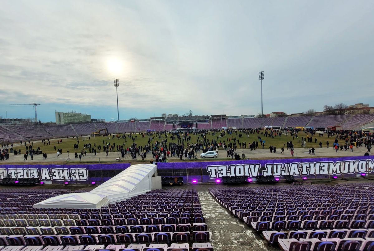 Emoții de toate felurile la Timișoara » Ultimul eveniment pe „Dan Păltinișanu”, suporterii și-au luat rămas bun de la „Monumentalul” violet