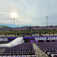 Suporterii și-au luat rămas bun de la „Dan Păltinișanu” / Sursă foto: Facebook@ Druckeria