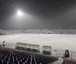 Imagini cu zăpada de la Buzău, înaintea meciului Gloria - FCSB / FOTO: Eduard Apostol (GSP.ro)