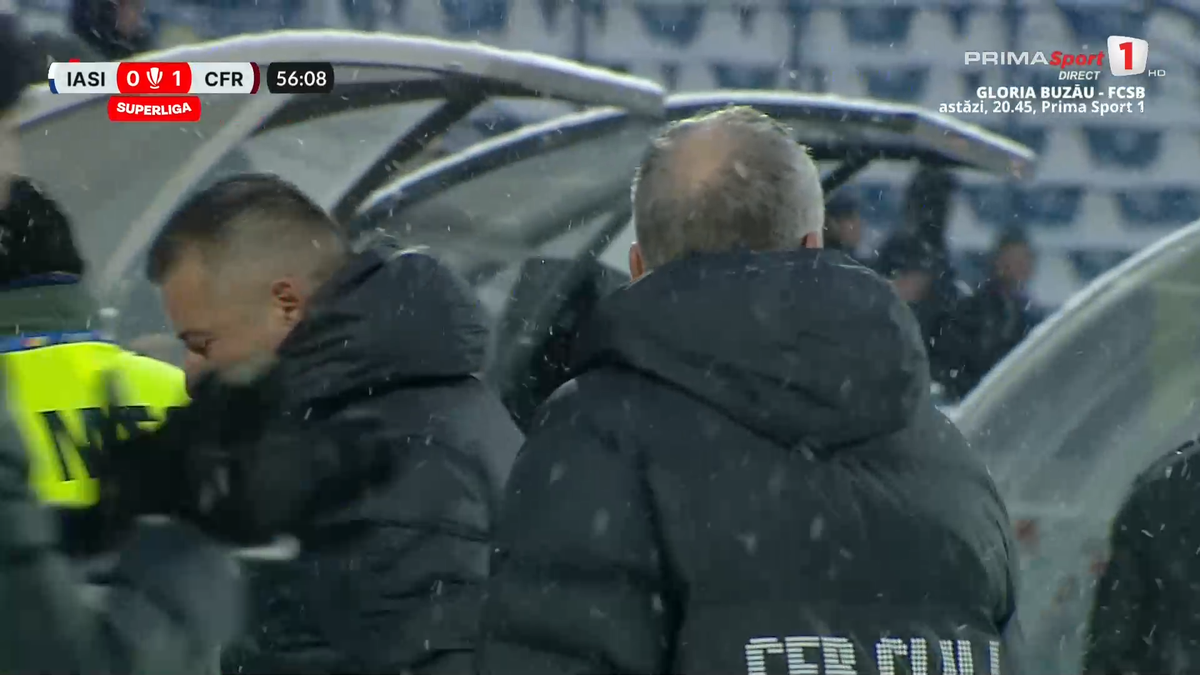 Virgiliu Postolachi, ratare imensă în Poli Iași - CFR Cluj