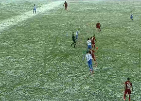 Poli Iași - CFR Cluj, în etapa #27 din Superliga » Meciul se joacă pe o ninsoare abundentă » Golul egalizator vine în minutul 63
