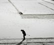 Imagini cu zăpada de la Buzău, înaintea meciului Gloria - FCSB / FOTO: Eduard Apostol (GSP.ro)