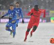 Gloria Buzău - FCSB, disputat pe ninsoare, foto: Cristi Preda / GSP // 16.02.2025