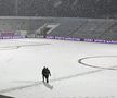 Imagini cu zăpada de la Buzău, înaintea meciului Gloria - FCSB / FOTO: Eduard Apostol (GSP.ro)