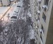 Zăpada a pus stăpânire pe București: va continua până miercuri
