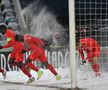 Gloria Buzău - FCSB, disputat pe ninsoare, foto: Cristi Preda / GSP // 16.02.2025