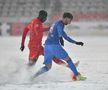Gloria Buzău - FCSB, disputat pe ninsoare, foto: Cristi Preda / GSP // 16.02.2025