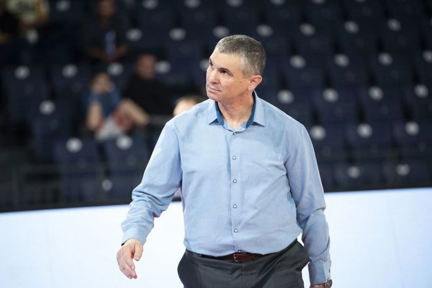 Cristian Achim, antrenorul lui CSM Oradea/Foto: fiba.basketball