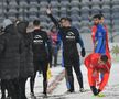 Gloria Buzău - FCSB, disputat pe ninsoare, foto: Cristi Preda / GSP // 16.02.2025
