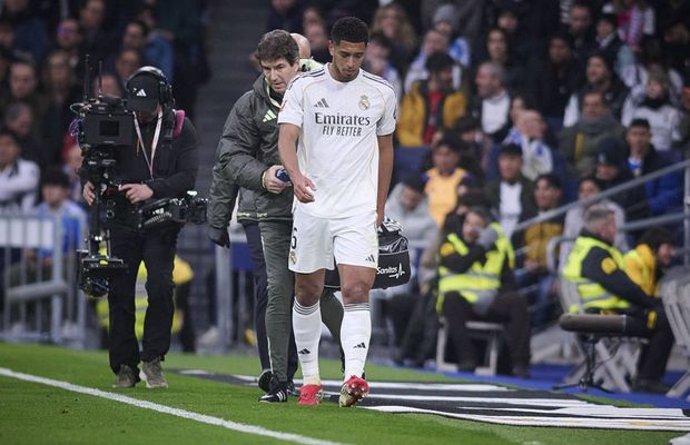 Lovitură grea pentru Real Madrid » Accidentarea lui Bellingham este mai gravă decât se credea inițial