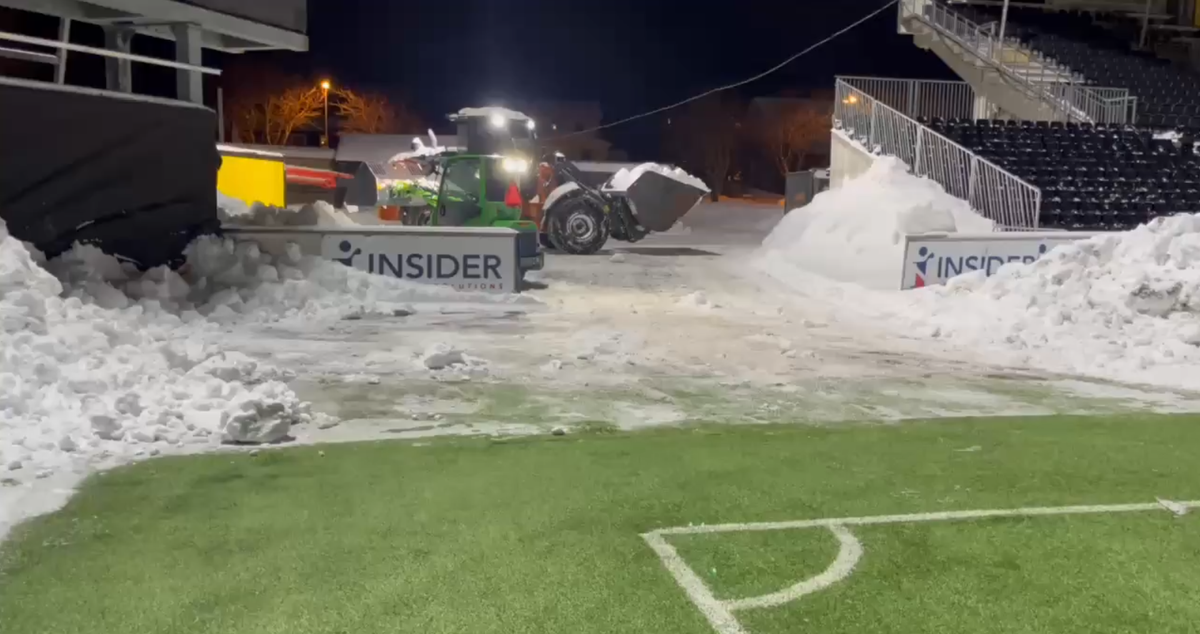 Cristi Chivu, deplasare în nămeții din nordul Europei » Imagini de la stadion