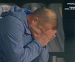 Imaginile tristeții! Cum a fost surprins Dorinel Munteanu la finalul partidei dintre Hermannstadt și CFR Cluj // FOTO: captură Prima Sport