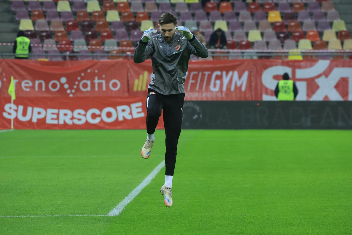 Dinamo - Unirea Slobozia, imagini înaintea partidei de pe Arena Națională