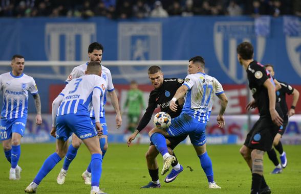 Nu doar Screciu » Un alt jucător de la Universitatea Craiova a ieșit „șifonat” din meciul cu FCSB