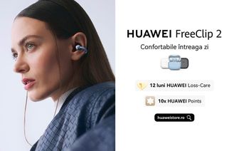 HUAWEI FreeClip 2: căștile care țin pasul cu ritmul tău. Ușoare, stabile și cu tehnologie audio adaptată nevoilor tale