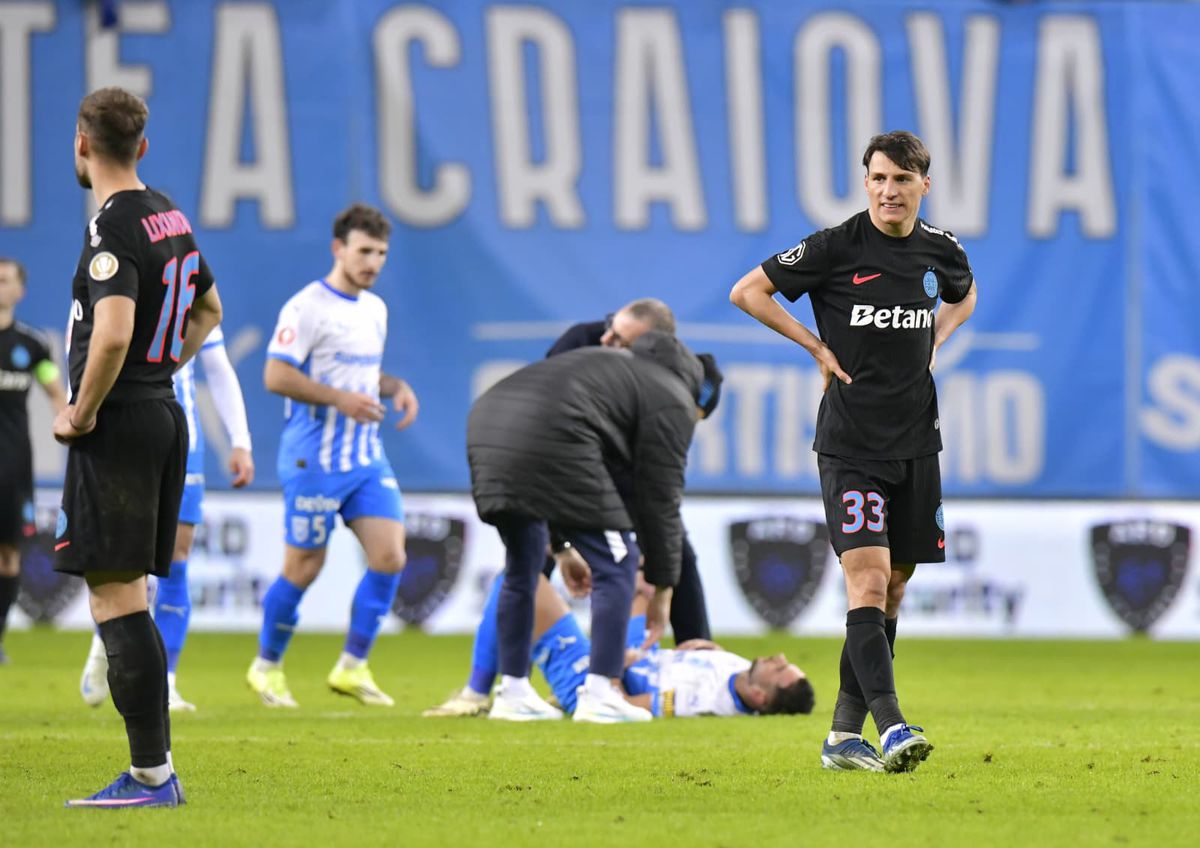 Universitatea Craiova - FCSB, 15 februarie 2026, foto: Cristi Preda / GSP