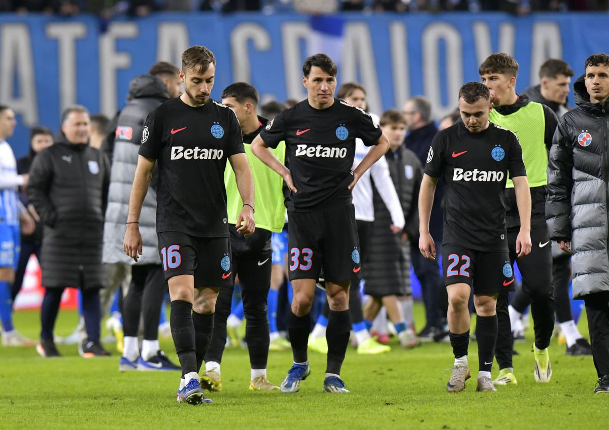 Derby-ul ne-a lămurit! Universitatea Craiova se duce spre titlu, FCSB spre play-out » CLASAMENTUL: top 6 devine misiune aproape imposibilă pentru campioană!