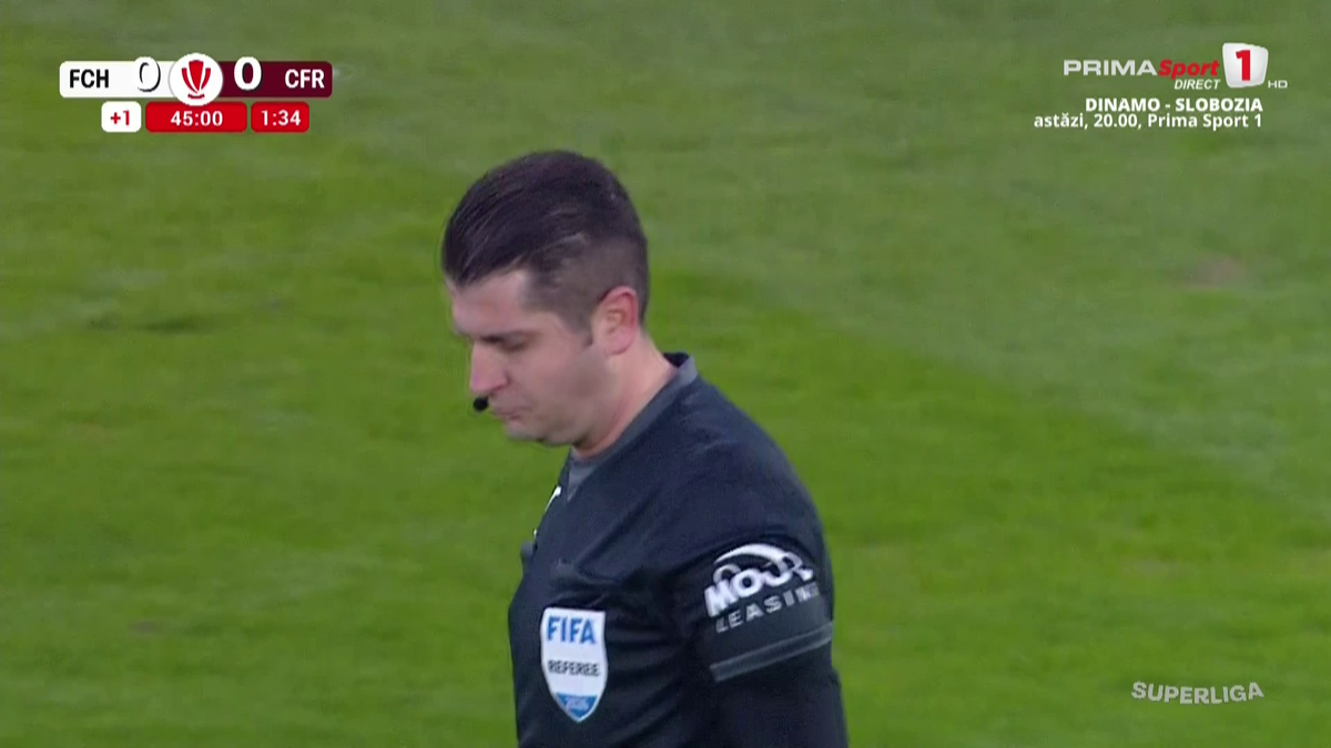 Penalty ratat în Hermannstadt - CFR Cluj