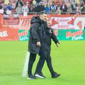 Claudiu Niculescu și Florentin Petre, la finalul meciului dintre Dinamo și Unirea Slobozia // FOTO: Ionuț Iordache (GSP.ro)