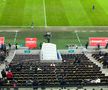 Zona izolată Arena Națională la Dinamo - Slobozia // FOTO: GSP.ro