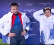 Mihai Cristian Tentea și George Iordache, bobul României la Jocurile Olimpice / FOTO: Captură TV @TVR Sport