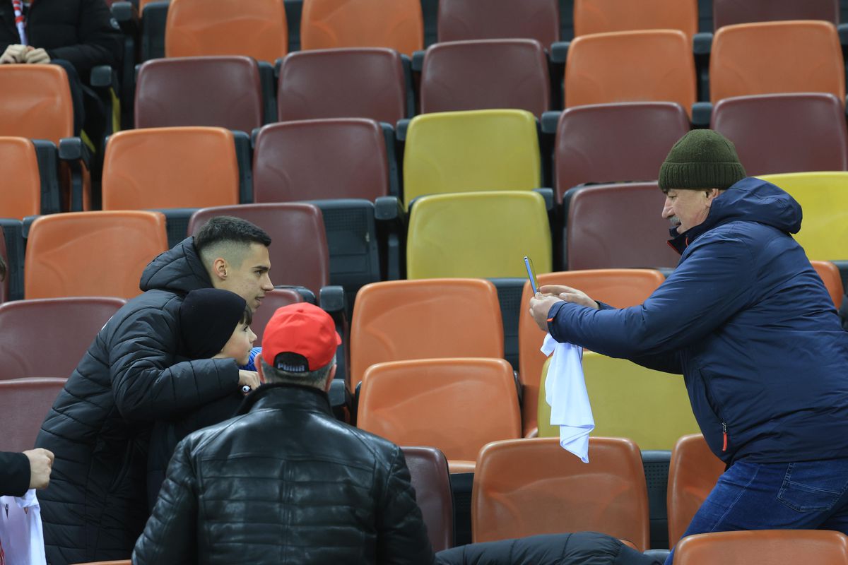 Dinamo - Unirea Slobozia, imagini înaintea partidei de pe Arena Națională