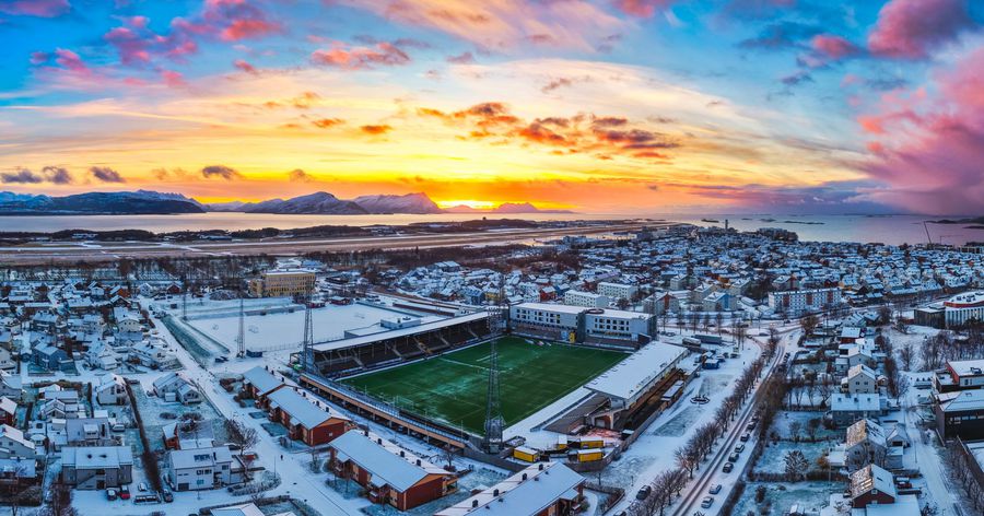 Cristi Chivu, deplasare în nămeții din Nordul Europei » Imagini de la stadion