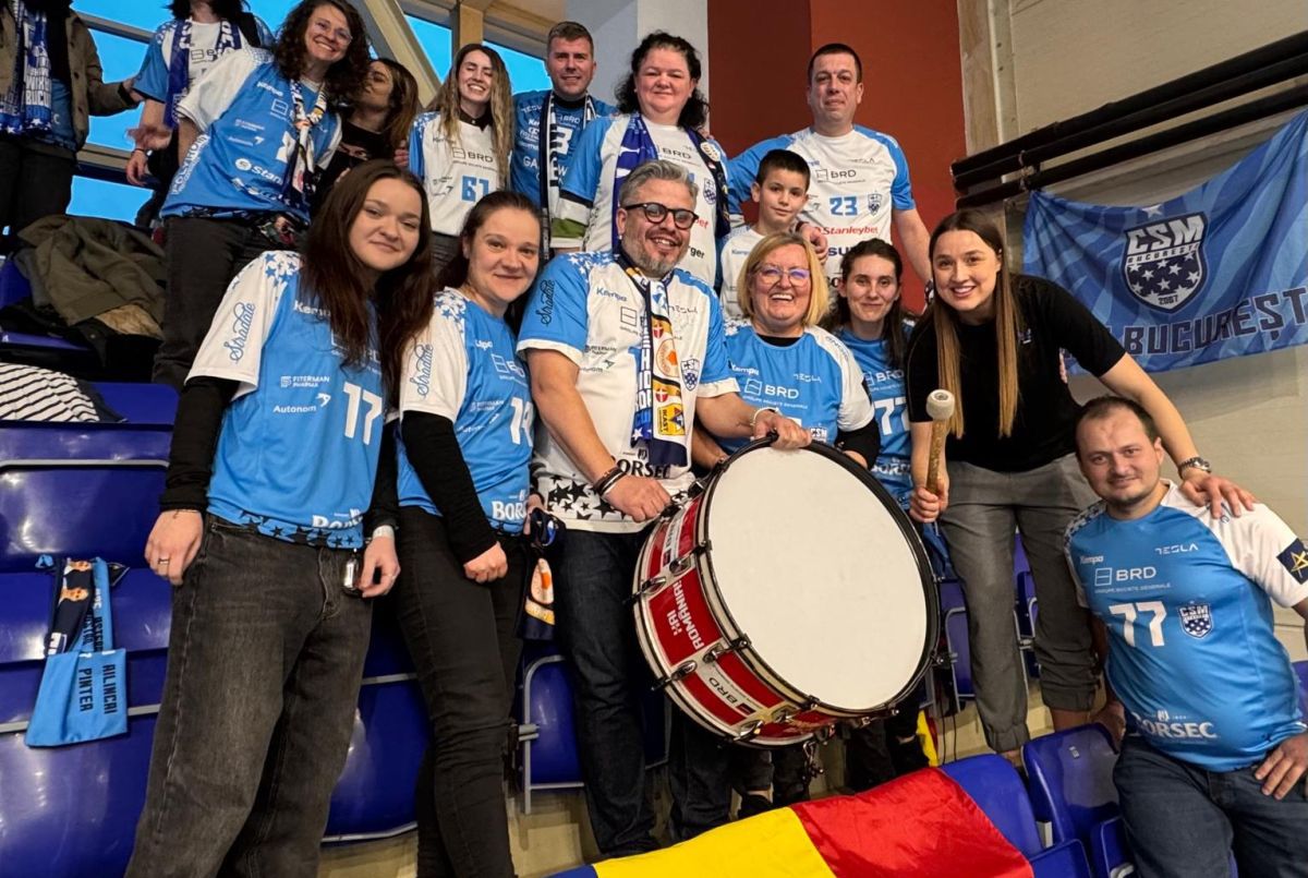 Djurdjina bate toba! Handbalista campioanei CSM București, lider de galerie la meciul din Ungaria