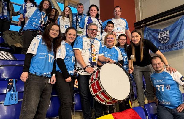 Djurdjina bate toba! Handbalista campioanei CSM București, lider de galerie la meciul din Ungaria